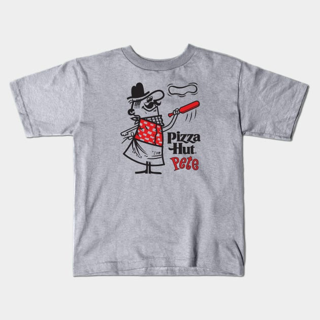 Pizza Hut Pete - Light Kids T-Shirt by Chewbaccadoll